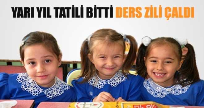 TATİL BİTTİ DERS ZİLİ ÇALDI