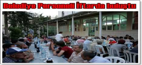 Belediye iftar verdi