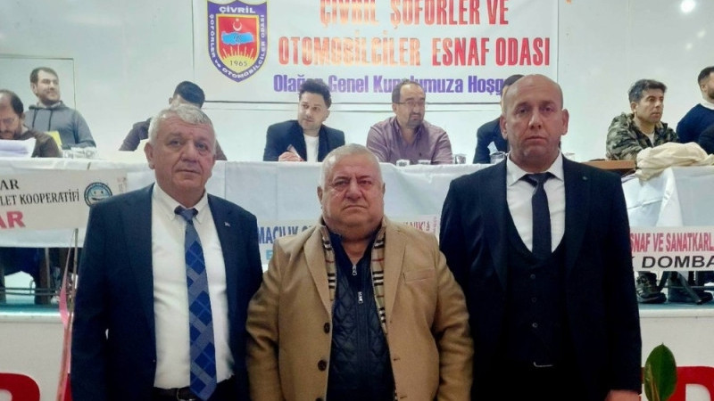  Çivril Şoförler Odasında Hakan Uyanık Güven Tazeledi