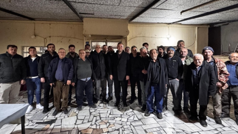 Semih Dere’nin Mahalle Ziyaretleri Halktan Tam Not Alıyor