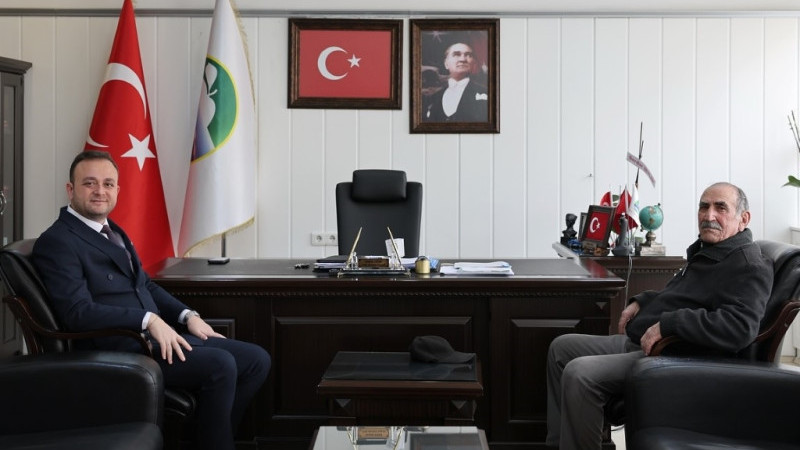 Eski Başkan Şerif Ali Vural’dan Başkan Semih Dere’ye Ziyaret