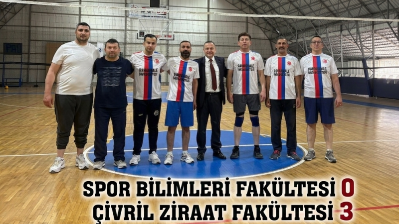 Çivril Ziraat Fakültesi Spor Fakültesini Yenerek Şampiyon Oldu
