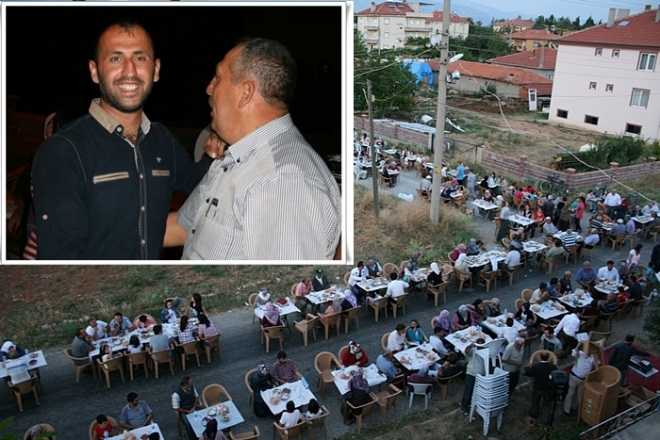 YUKARI MAHALLELİLER İFTARDA BİR ARAYA GELDİ