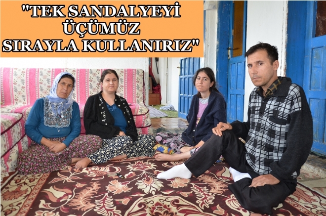 ÜÇ KARDEŞİN TEK İSTEĞİ TEKERLEKLİ SANDALYE