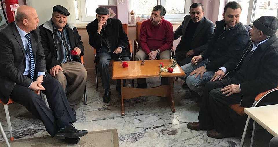 AK PARTİ YÖNETİMİ HUZUR EVİNİ ZİYARET ETTİ