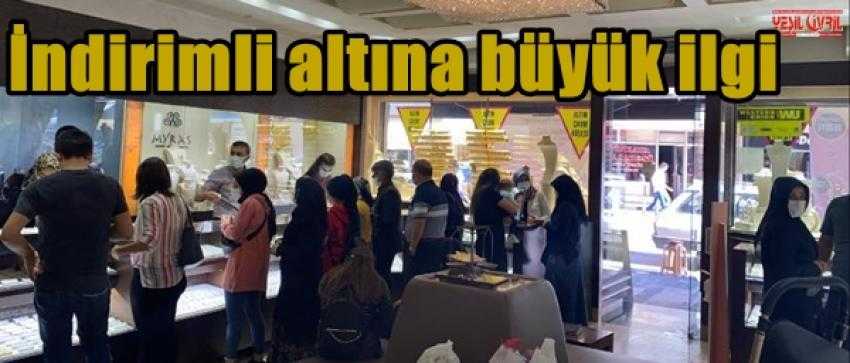 ÇİVRİL’DE İNDİRİMLİ ALTIN GÜNLERİ BAŞLADI