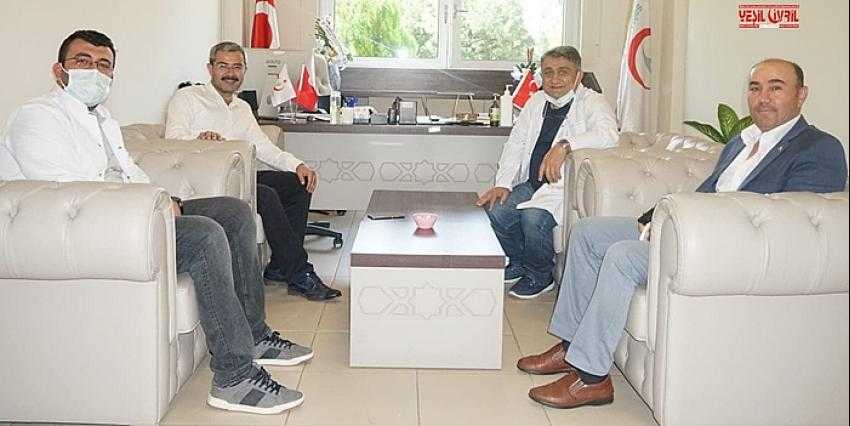 BAŞKAN NİYAZİ VURAL’DAN YENİ BAŞHEKİM’E HAYIRLI OLSUN ZİYARETİ