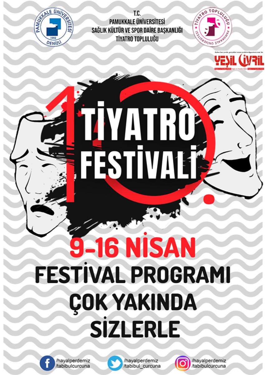 10. TİYATRO FESTİVALİ BAŞLIYOR