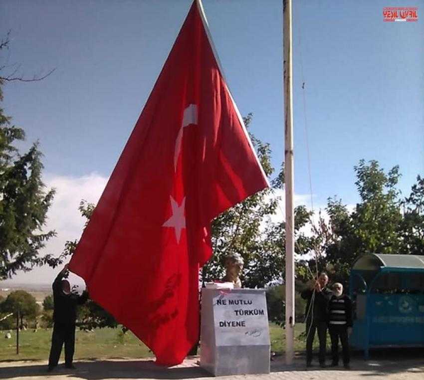 DEV BAYRAK KOCAYAKA’DA DALGALANIYOR