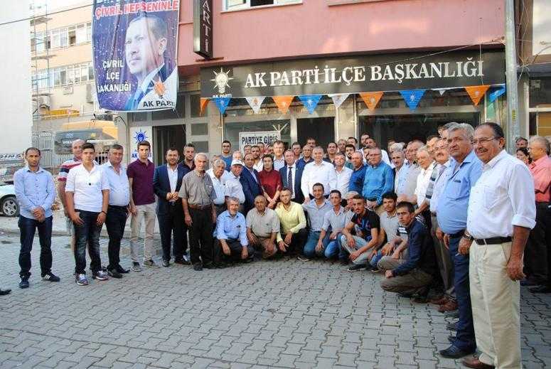 ZOLAN VE TİN ÇİVRİL İLE BAYRAMLAŞTI