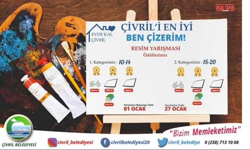 ÇİVRİL’İ ÇİZ ÖDÜLÜ KAP