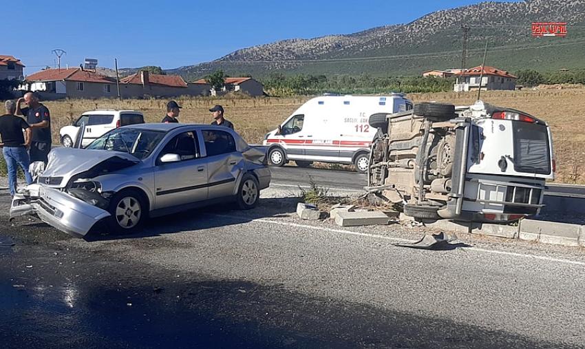 ŞERİT İHLALİ KAZAYA NEDEN OLDU