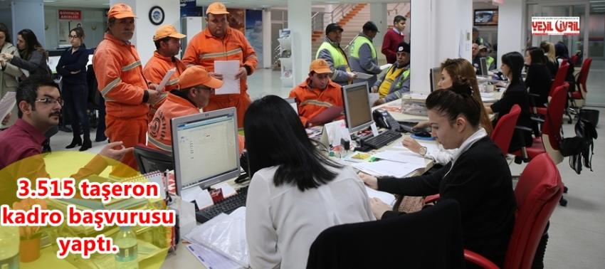 TAŞERONLARIN KADRO SEVİNCİ