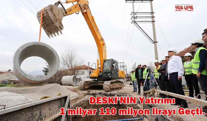 BÜYÜKŞEHİR DESKİ'DEN ALT YAPIDA REKOR YATIRIM