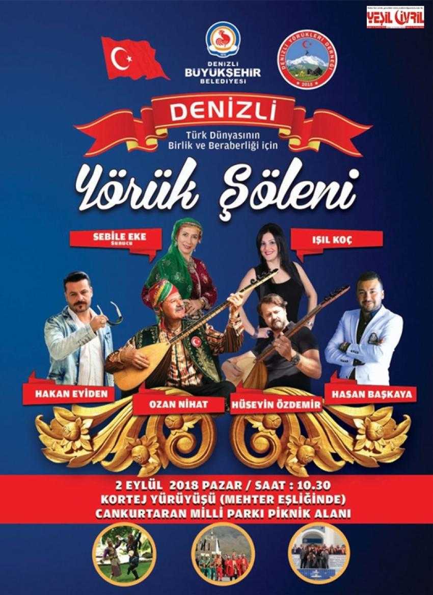 BÜYÜKŞEHİR’DEN YÖRÜK ŞÖLENİ