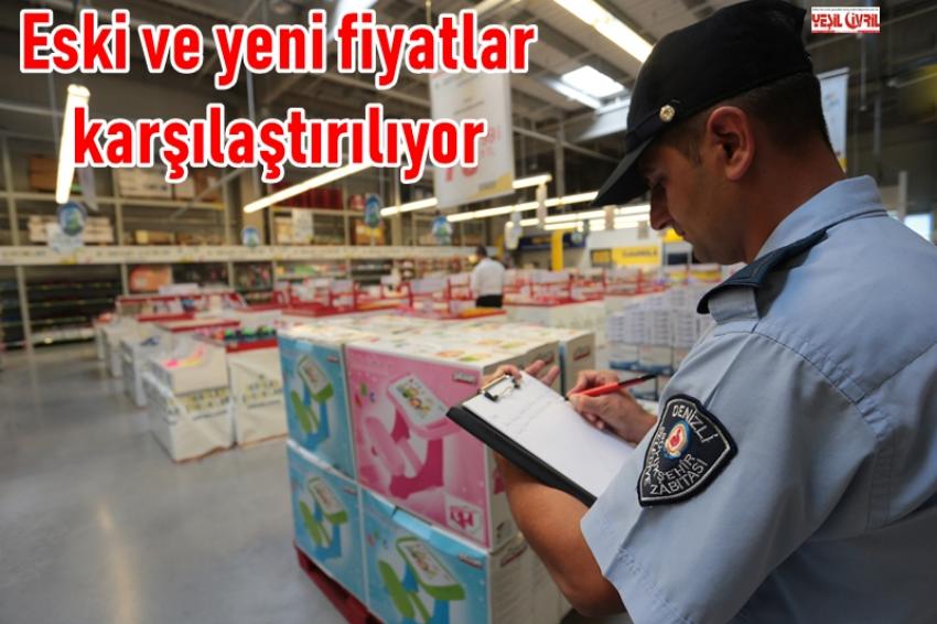 BÜYÜKŞEHİR ZABITA, USULSÜZ FİYAT ARTIŞLARINA KARŞI SAVAŞ AÇTI
