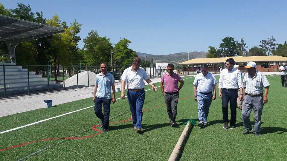 ÖZKAN HAFTA SONUNU BABA OCAĞINDA GEÇİRDİ