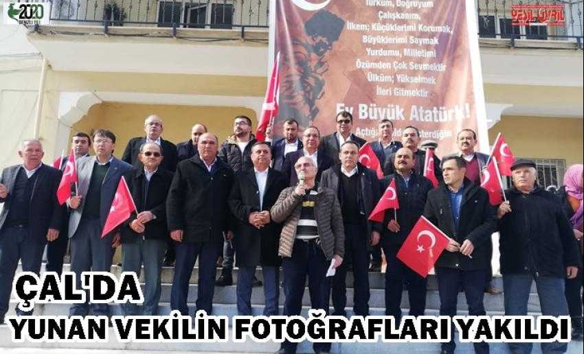 ÇAL’DA LAGOS PROTESTOSU