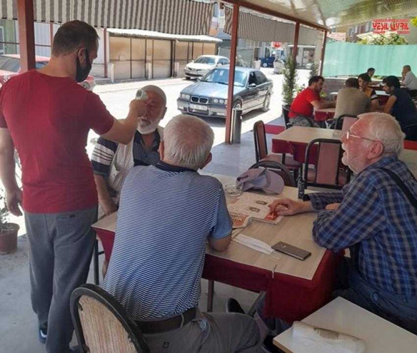 HER MÜŞTERİNİN ATEŞİ ÖLÇÜLÜYOR