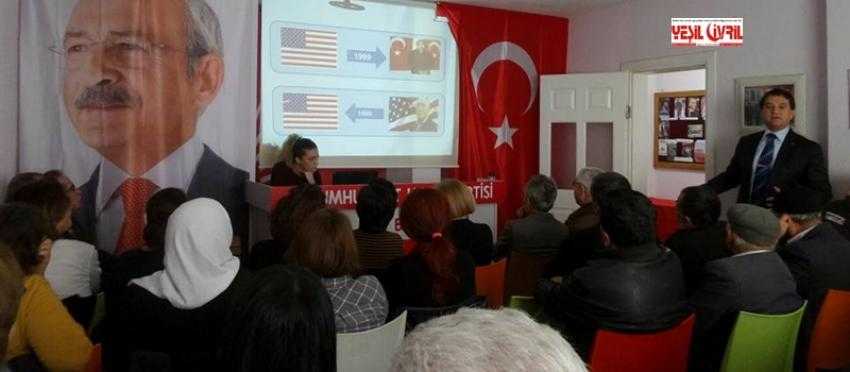 CHP SÖYLEŞİLERİ DEVAM EDİYOR