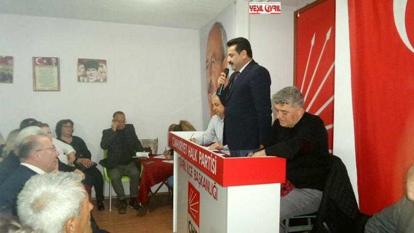 CHP İLÇE DANIŞMA KURULU TOPLANTISI YAPILDI