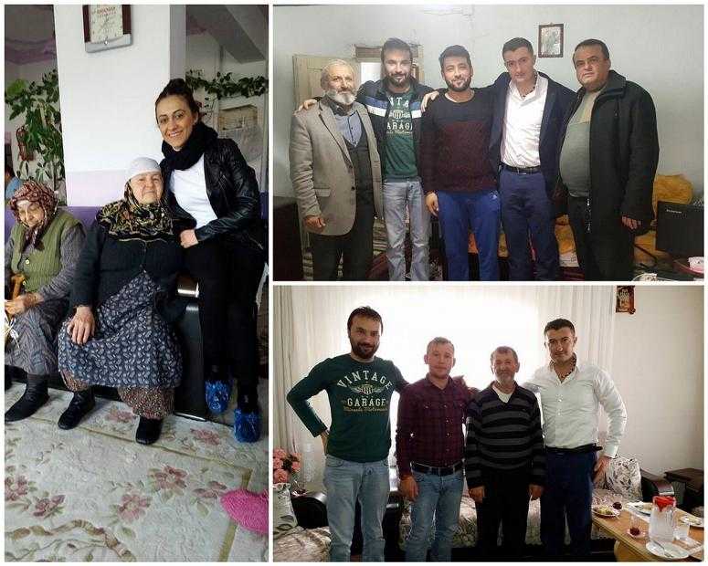CHP ZİYARETLERE DEVAM EDİYOR