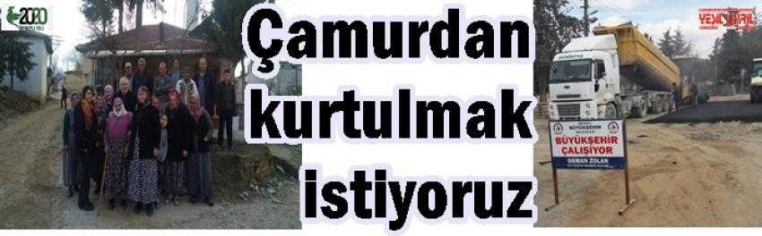 ASFALT BİTTİ SIRA ARA YOLLARDA