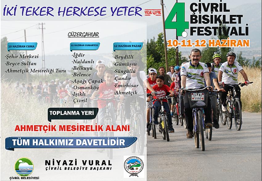 ÇİVRİL İKİ TEKER FESTİVALİNE HAZIR