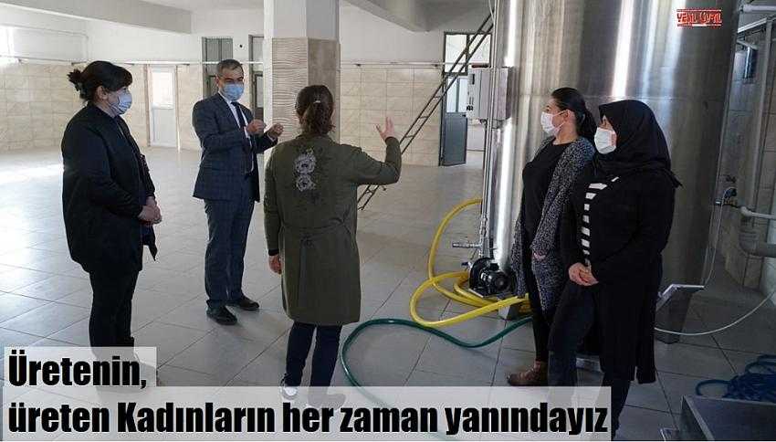 GİRİŞİMCİ KADINLARA BELEDİYE DESTEĞİ