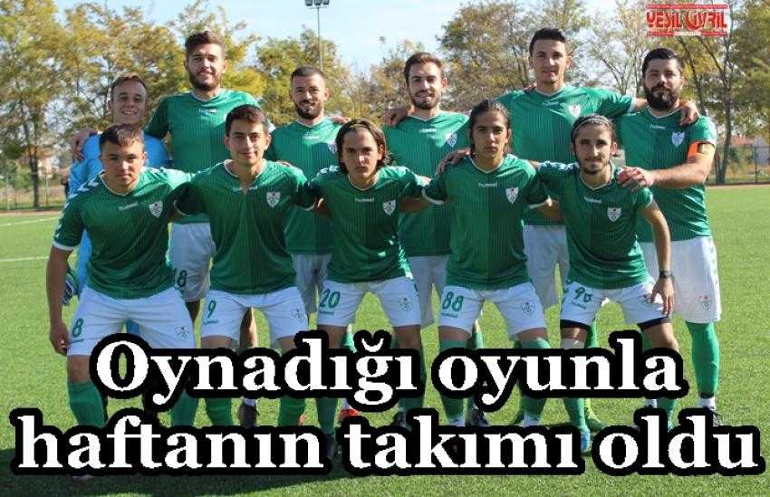 SÜPER LİGDE HAFTANIN TAKIMI: YEŞİL ÇİVRİL BELEDİYE SPOR