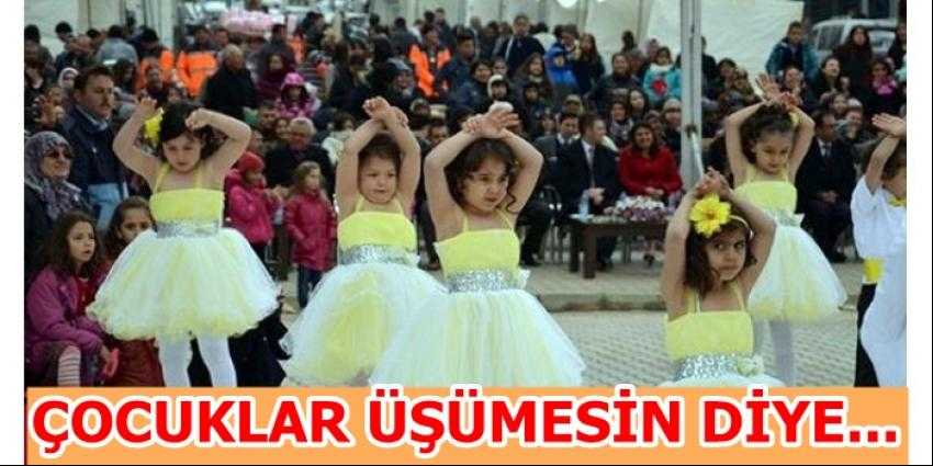 23 NİSAN KUTLAMALARI ERTELENDİ