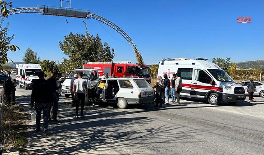 YOLU KARIŞTIRDI KAFA KAFAYA ÇARPIŞTI