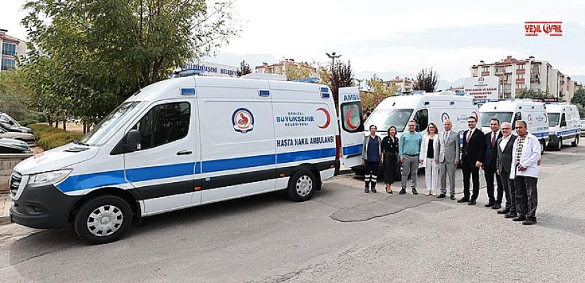 EVDE BAKIM SERVİSİNE DÖRT AMBULANS DAHA EKLENDİ