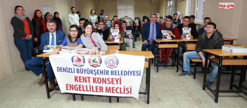 ENGELLİLER MECLİSİ'NDEN EKPSS DESTEĞİ