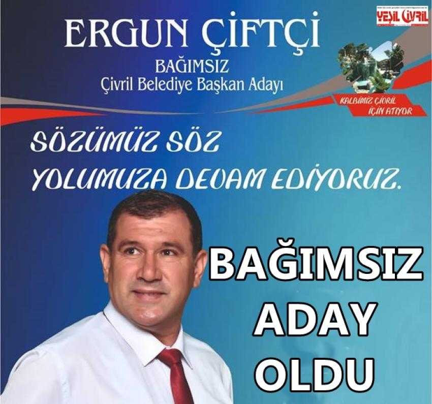 PARTİSİNDEN İSTİFA ETTİ BAĞIMSIZ ADAY OLDU