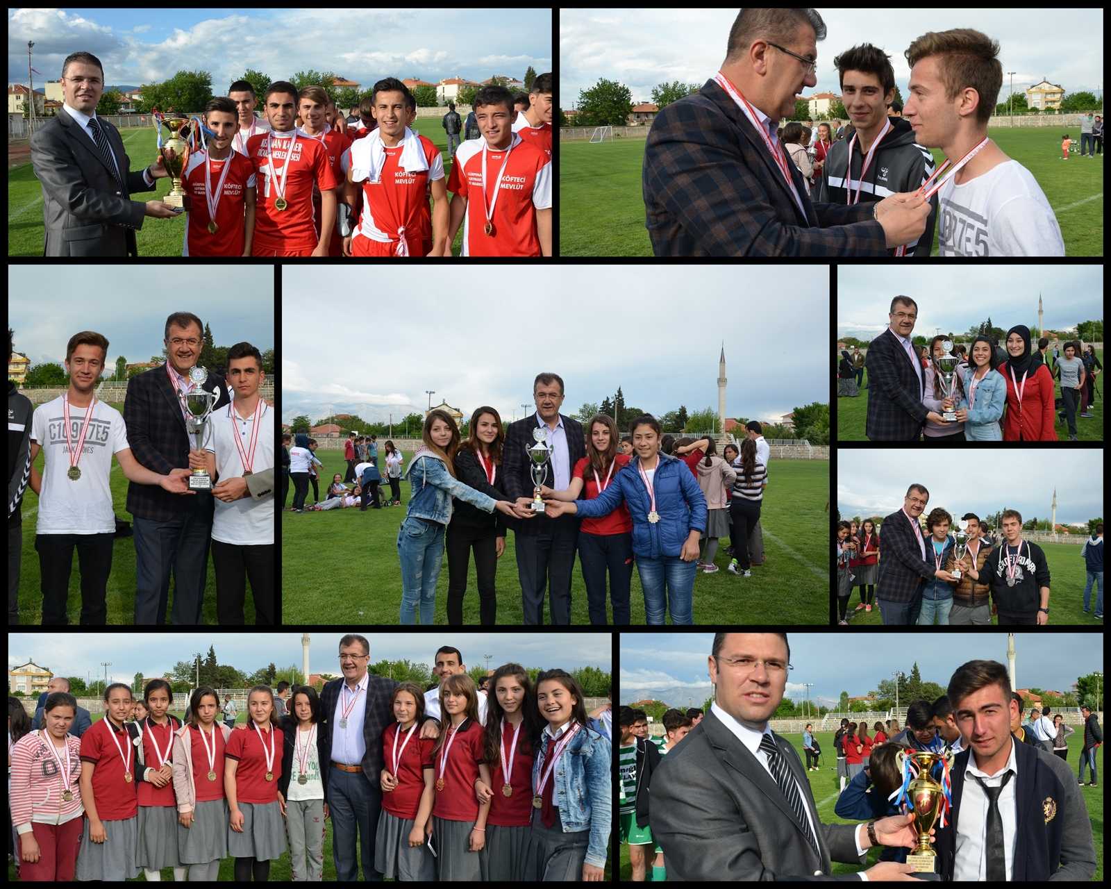 19 MAYIS TURNUVALARININ ÖDÜLLERİ VERİLDİ