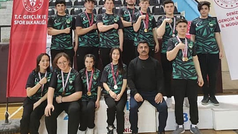 ÇİVRİLLİ SPORCULAR 22 MADALYA KAZANDI