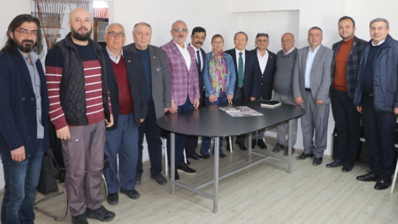 CHP SAHAYA İNDİ ADAY ADAYLARI İLÇE ZİYARETLERİNE BAŞLADI
