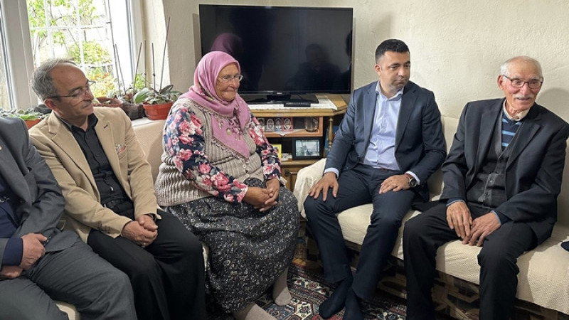 ŞEHİT AİLELERİ VE GAZİLER BAYRAMDA YALNIZ BIRAKILMADI