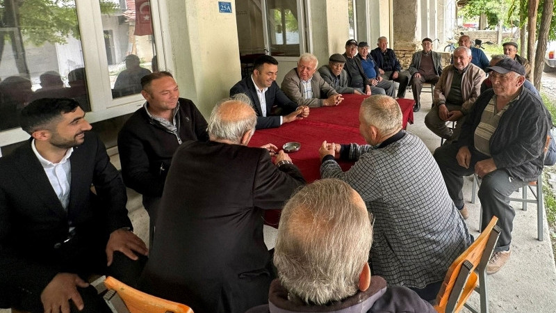 KÖYLERDE VATANDAŞ BULUŞMASI DEVAM EDİYOR