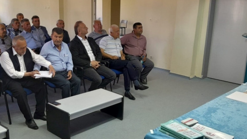 MUHTARLARA KKKA BİLGİLENDİRMESİ YAPILDI
