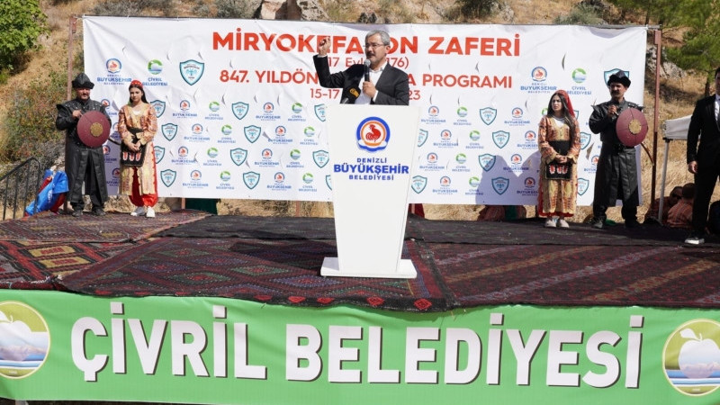 MİRYOKEFALON KAZANILDIĞI TOPRAKLARDA KUTLANDI