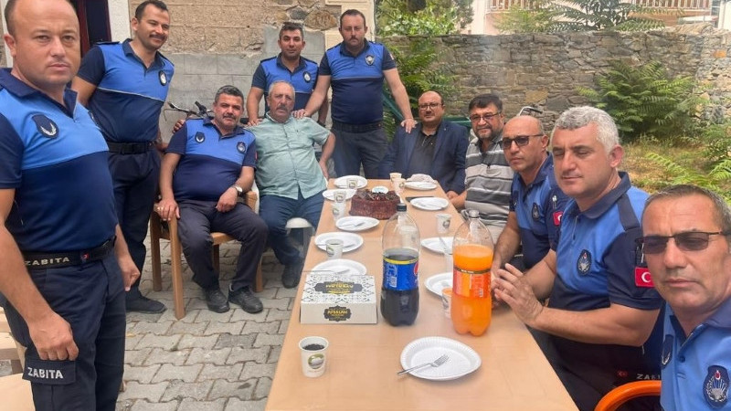 ESKİ MESAİ ARKADAŞLARINI UNUTMADILAR