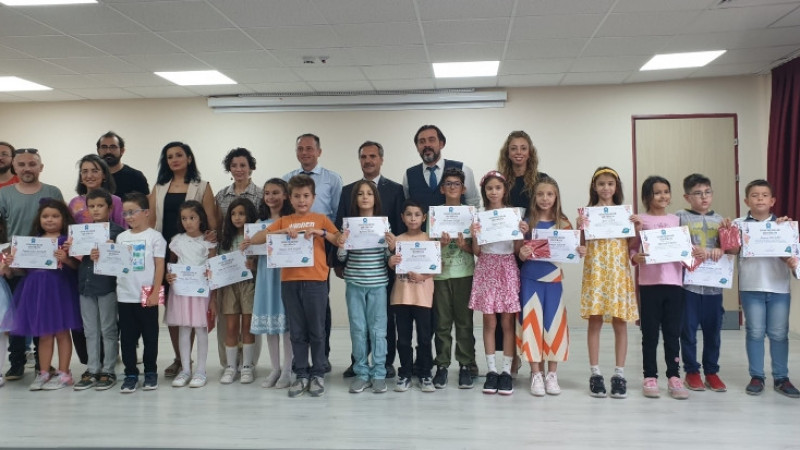 ÖZEL YETENEKLİ ÖĞRENCİLERE HOŞGELDİN SERTİFİKASI VERİLDİ