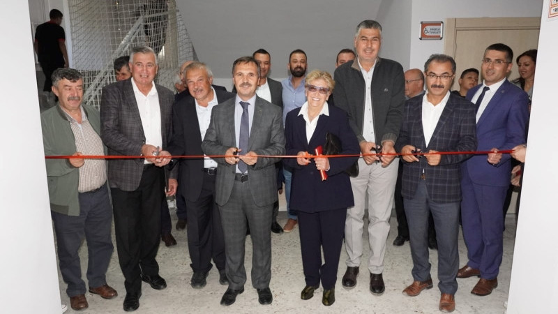 ÇİVRİL LİSESİ KÜTÜPHANE VE ETÜT SALONUNA KAVUŞTU