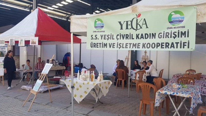 ÇİVRİL'İN YÖRESEL TATLARINI SERGİLEDİLER