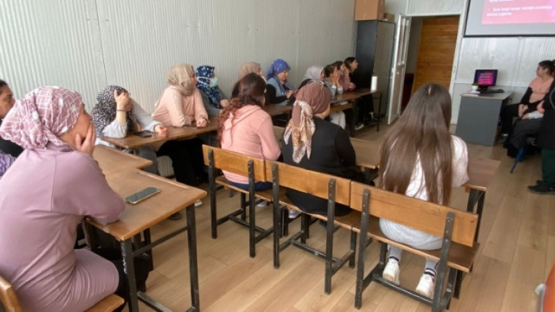 SODAM KURSİYERLERİNE KANSER BİLİNÇLENDİRME EĞİTİMİ VERİLDİ