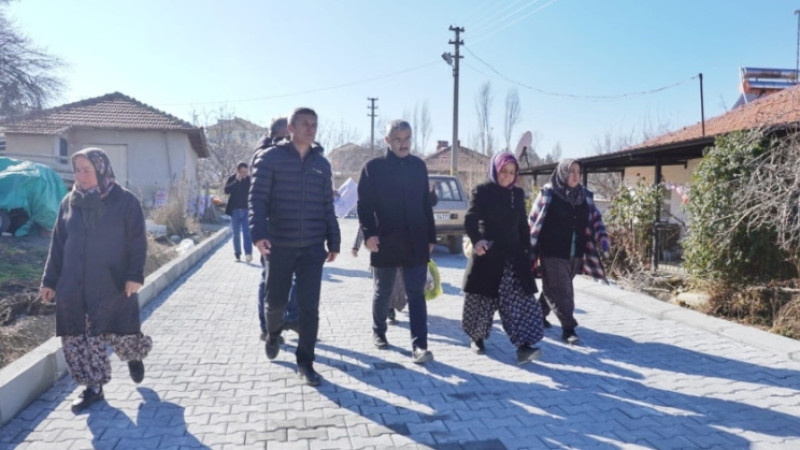 YOL ÇALIŞMALARI TAMAMLANAN ÖZDEMİRCİ’YE YENİ MÜJDE