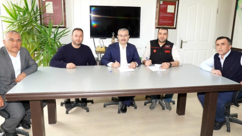 ÇİVRİL BELEDİYESİ VE İHH PROTKOL İMZALADI