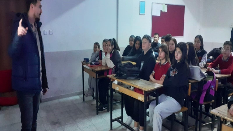 ÖĞRENCİLERE SINAV KAYGISI EĞİTİMİ VERİLDİ